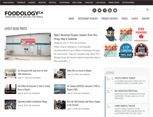 Tablet Screenshot of foodology.ca